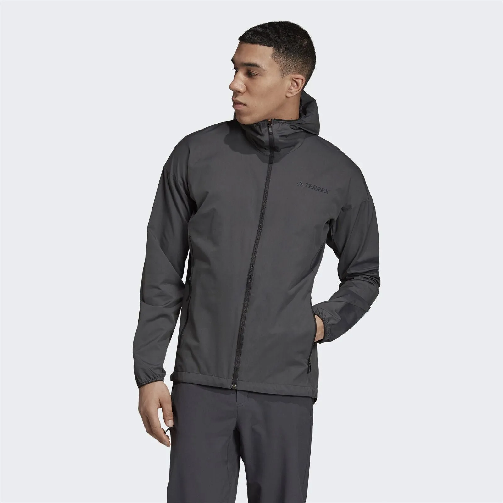 adidas Terrex Agravic Wind Jacket - Grey