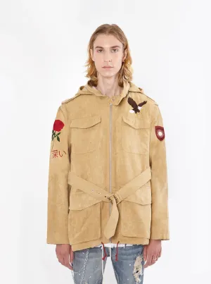 Belted Eagle Polysuede Field Jacket