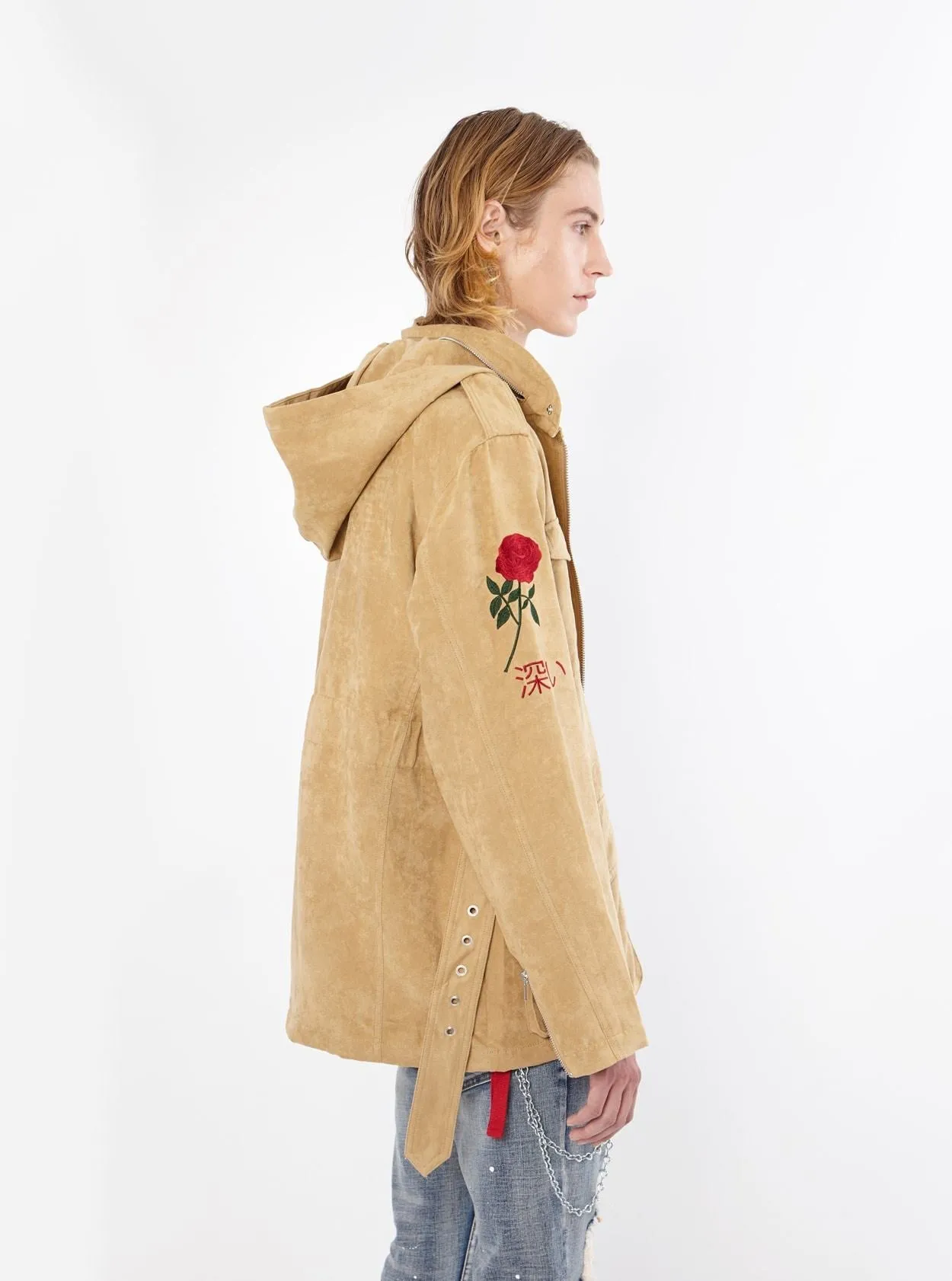 Belted Eagle Polysuede Field Jacket