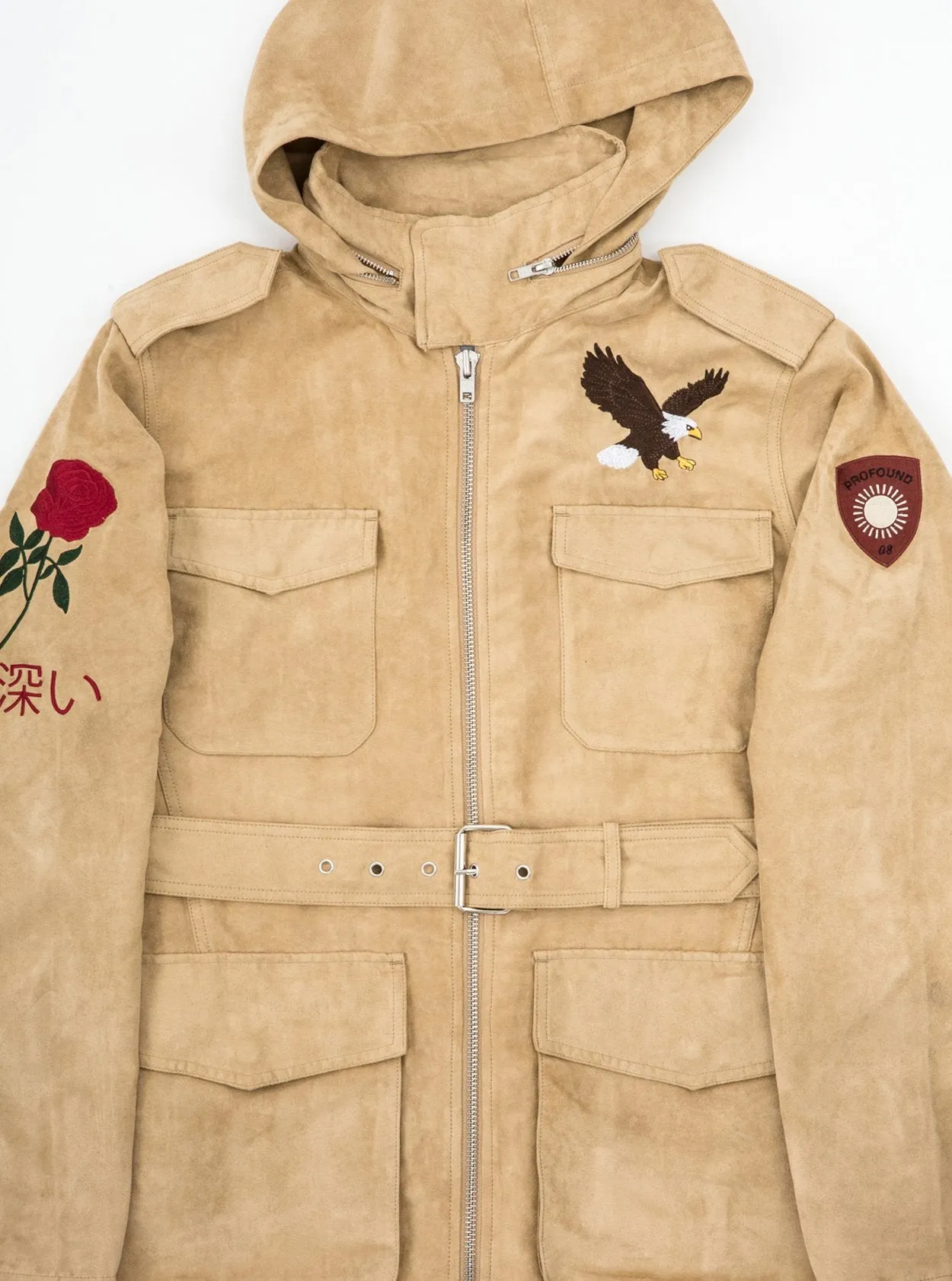 Belted Eagle Polysuede Field Jacket