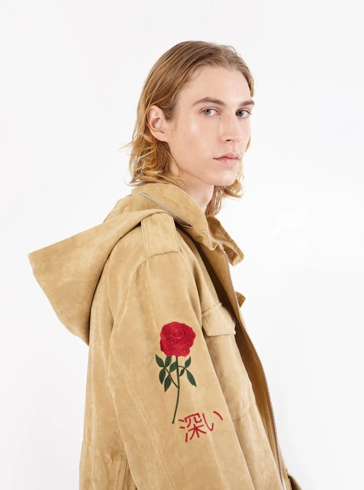 Belted Eagle Polysuede Field Jacket