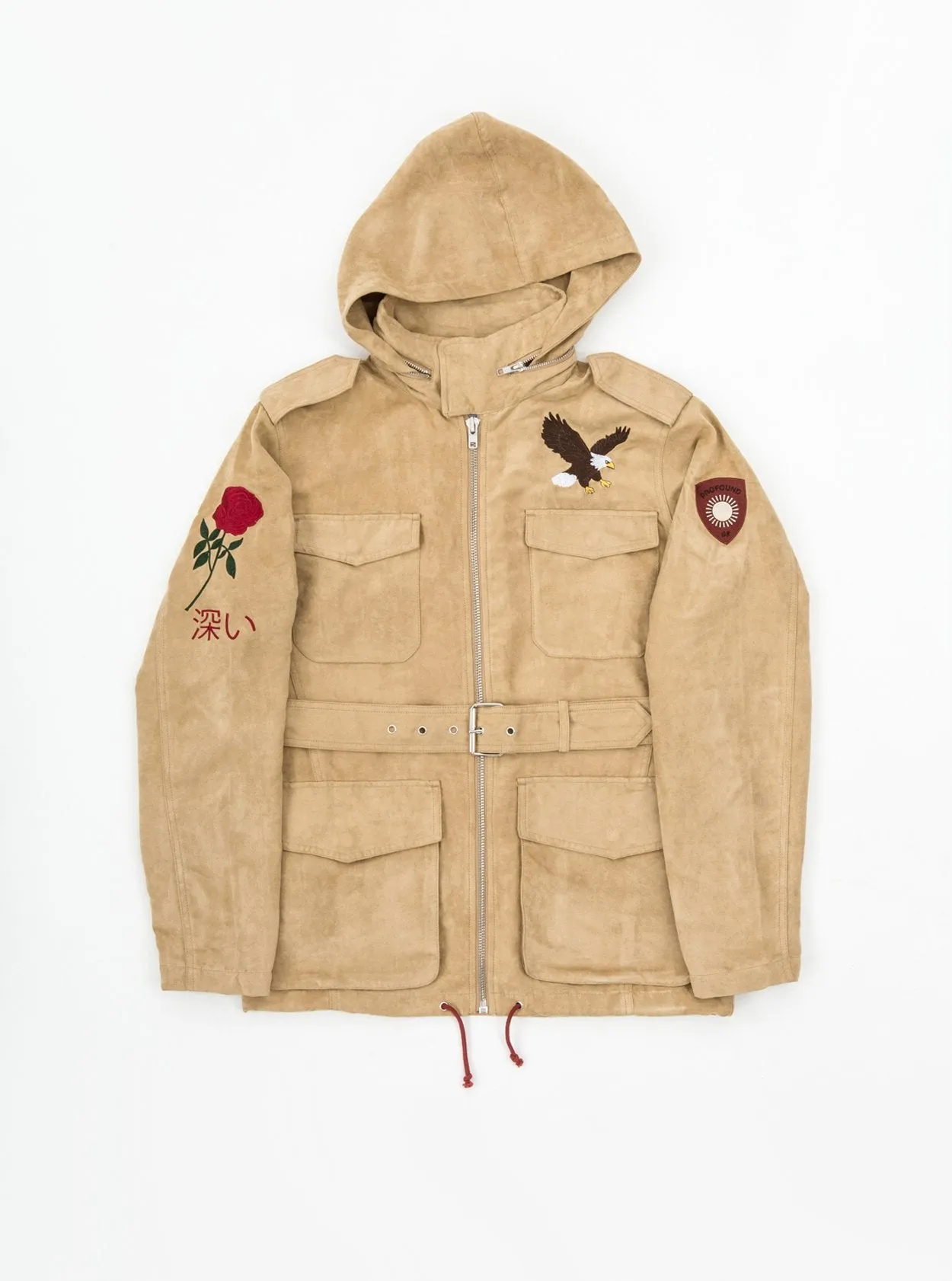 Belted Eagle Polysuede Field Jacket
