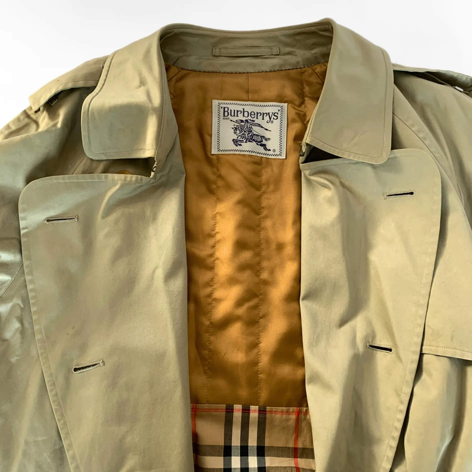 Burberry Trench Coat Cotton