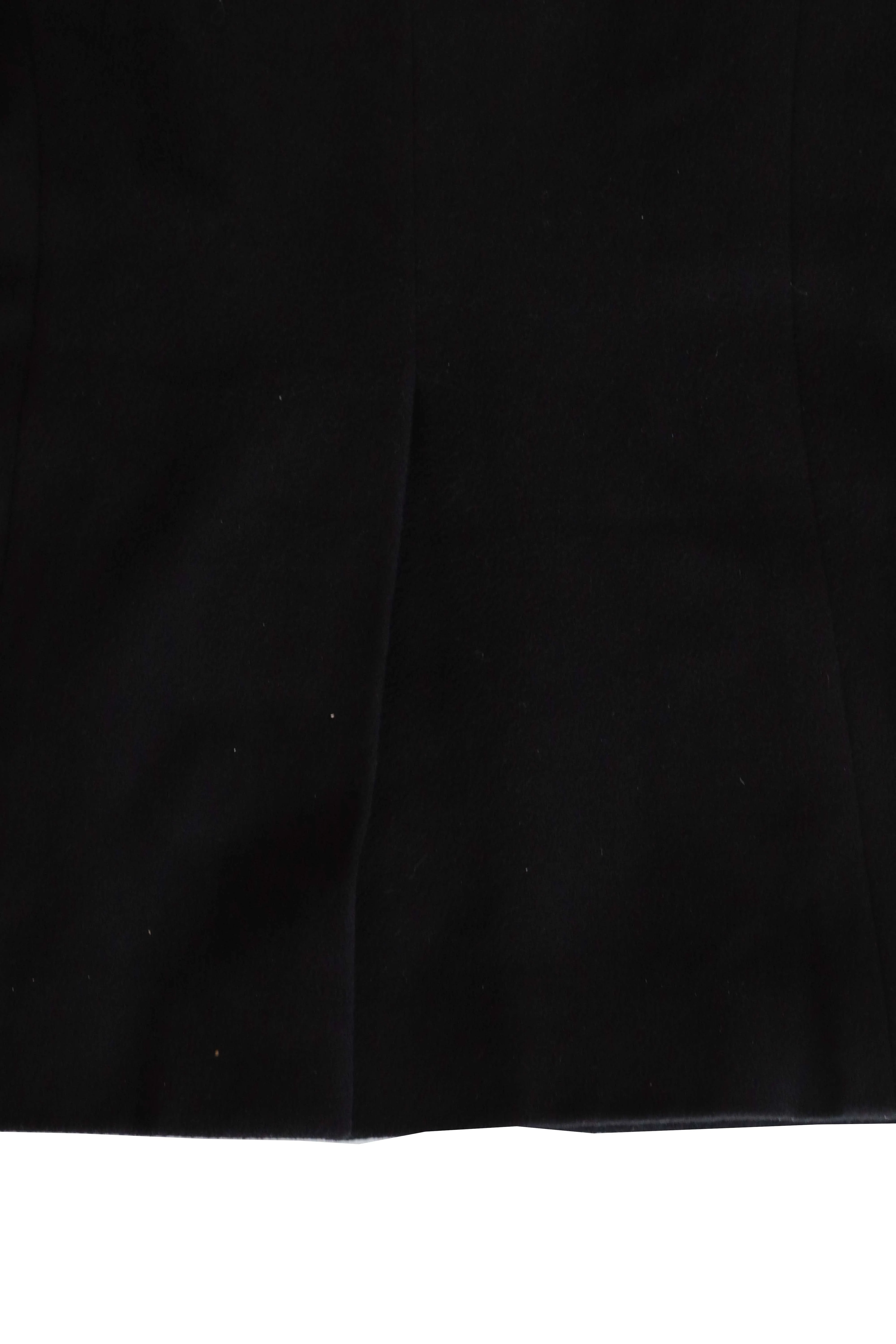 Chanel 93A Cashmere Coat Black DXBK0088