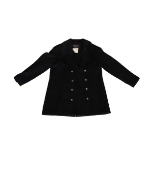 Chanel 93A Cashmere Coat Black DXBK0088