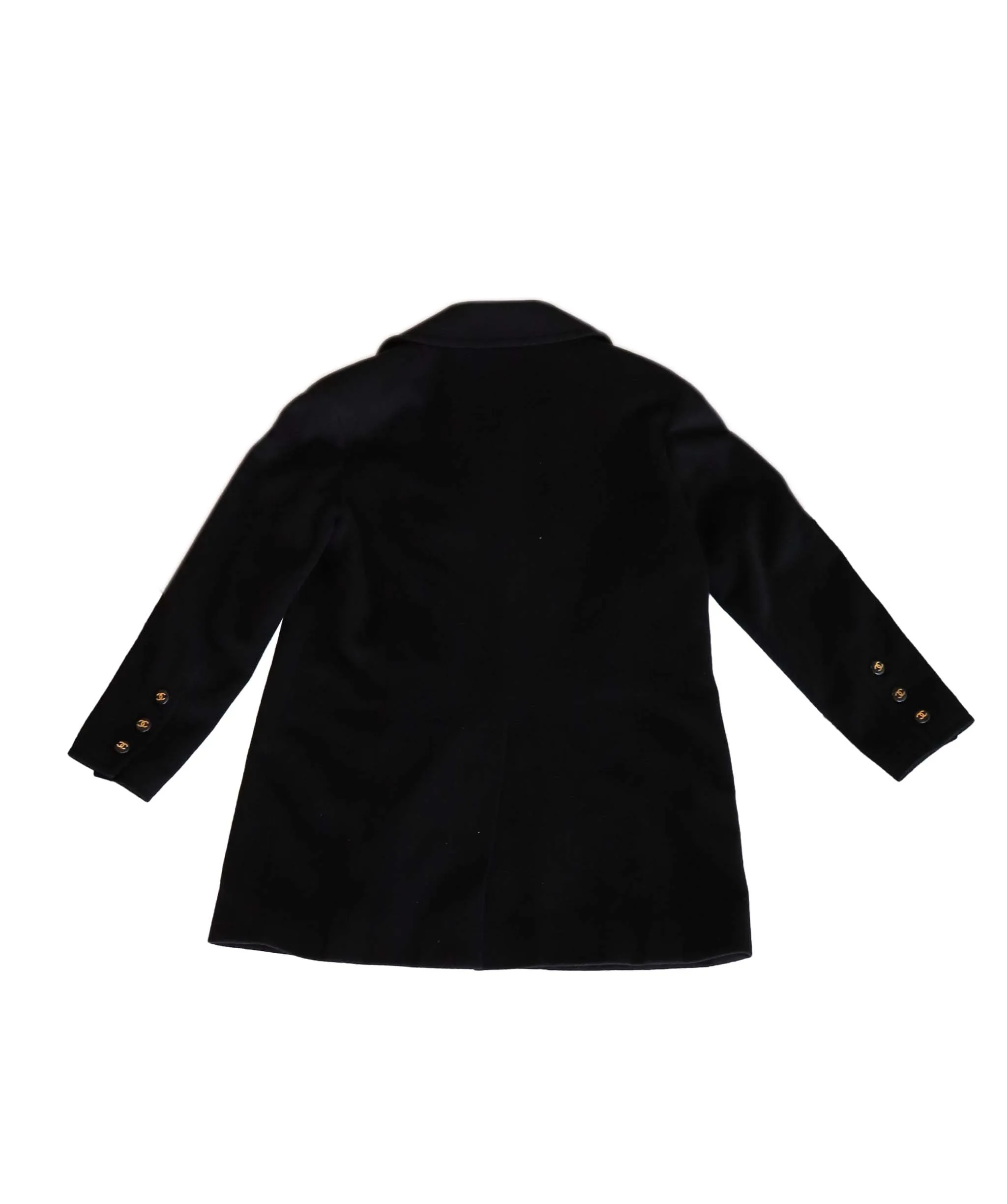Chanel 93A Cashmere Coat Black DXBK0088