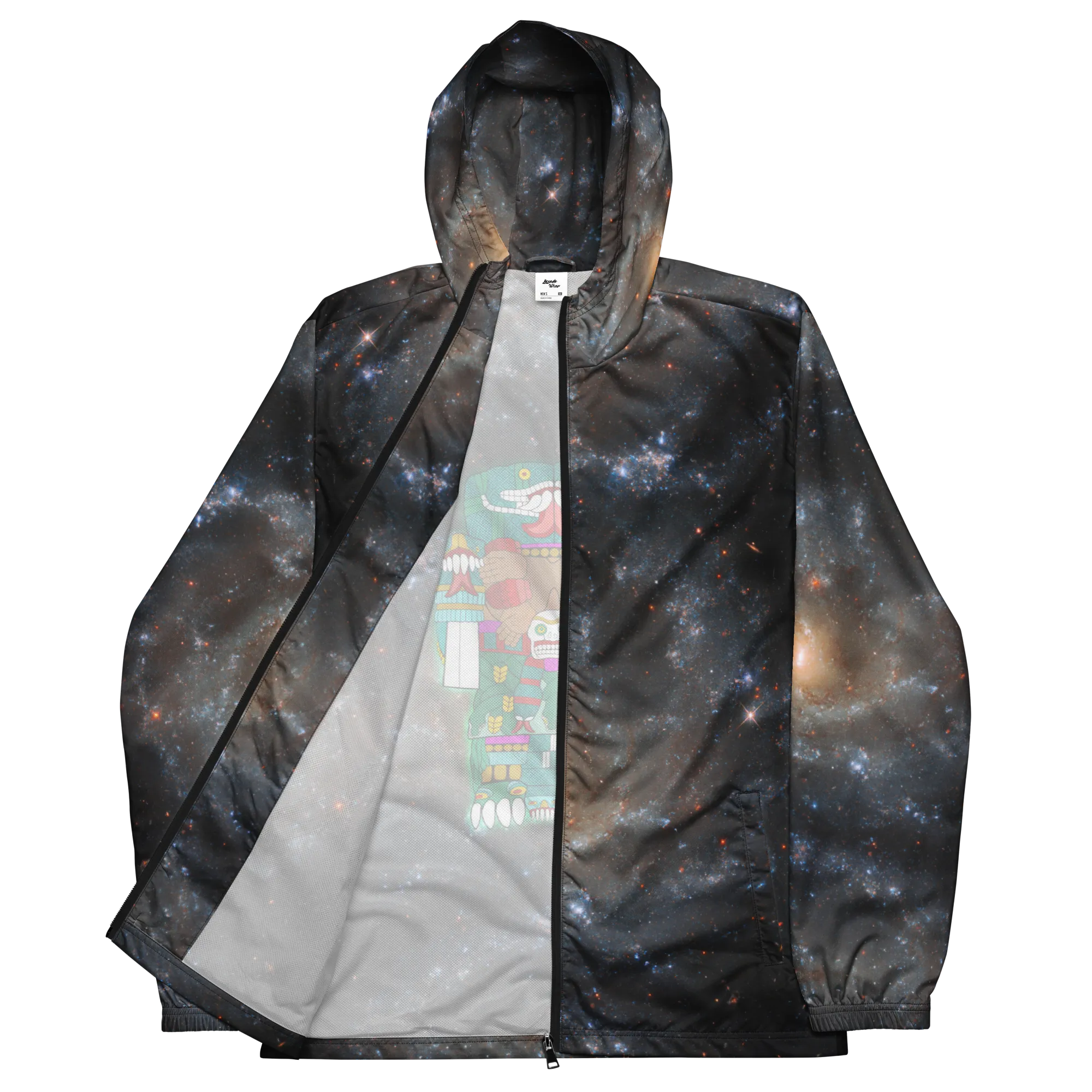 Coatlícue (Tonantzin/Mother Earth) - Unisex Windbreaker Jacket