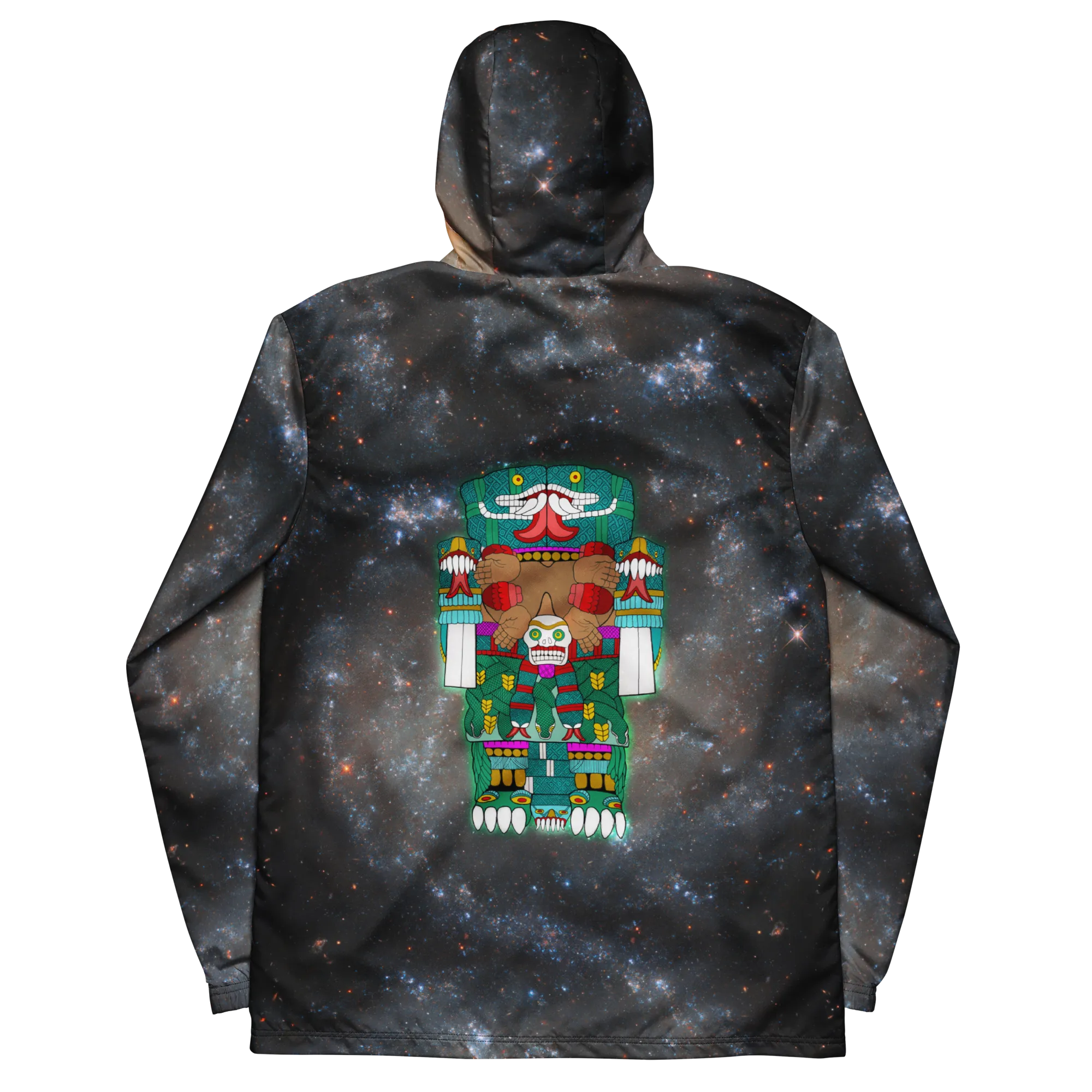 Coatlícue (Tonantzin/Mother Earth) - Unisex Windbreaker Jacket
