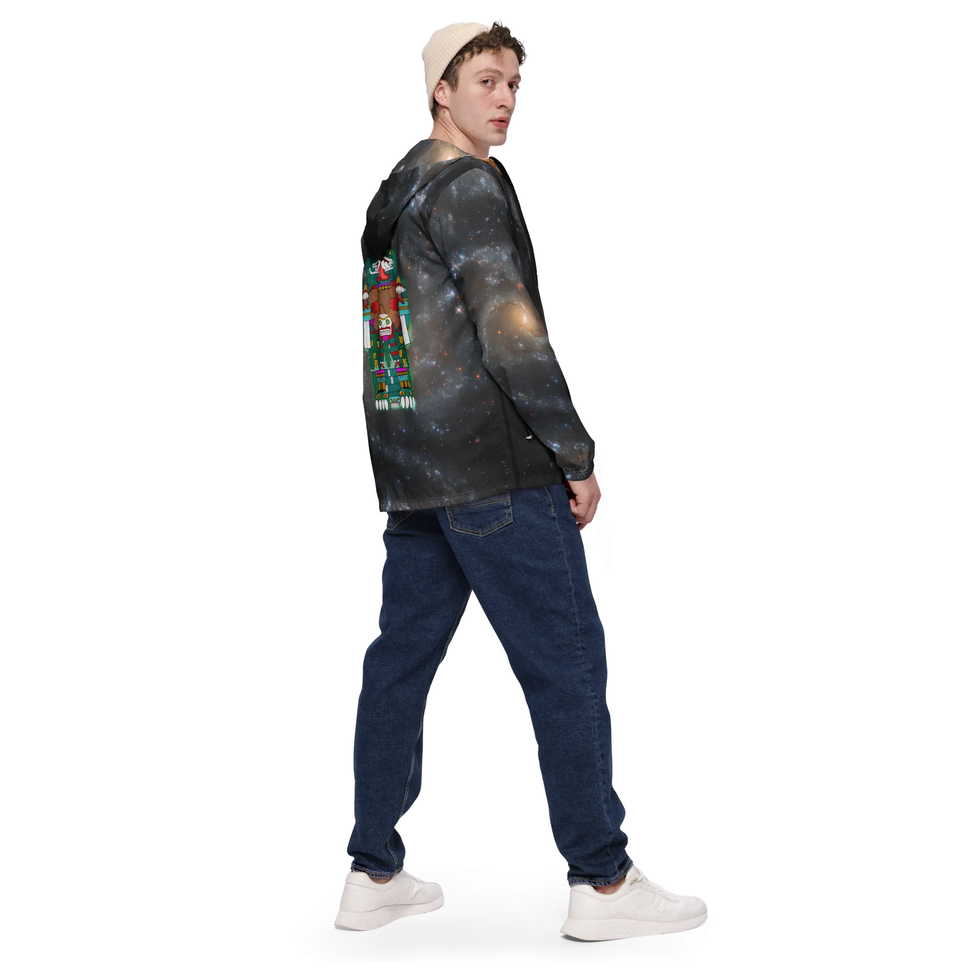 Coatlícue (Tonantzin/Mother Earth) - Unisex Windbreaker Jacket