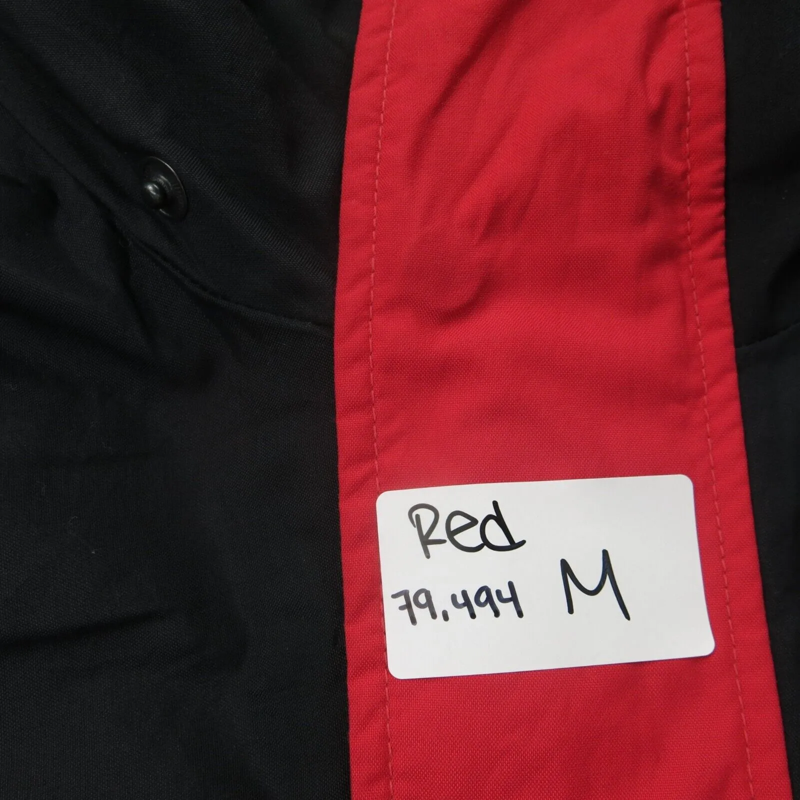 Columbia Jacket Men L Red Black Omni Tech Waterproof Breathable Windbreaker Coat