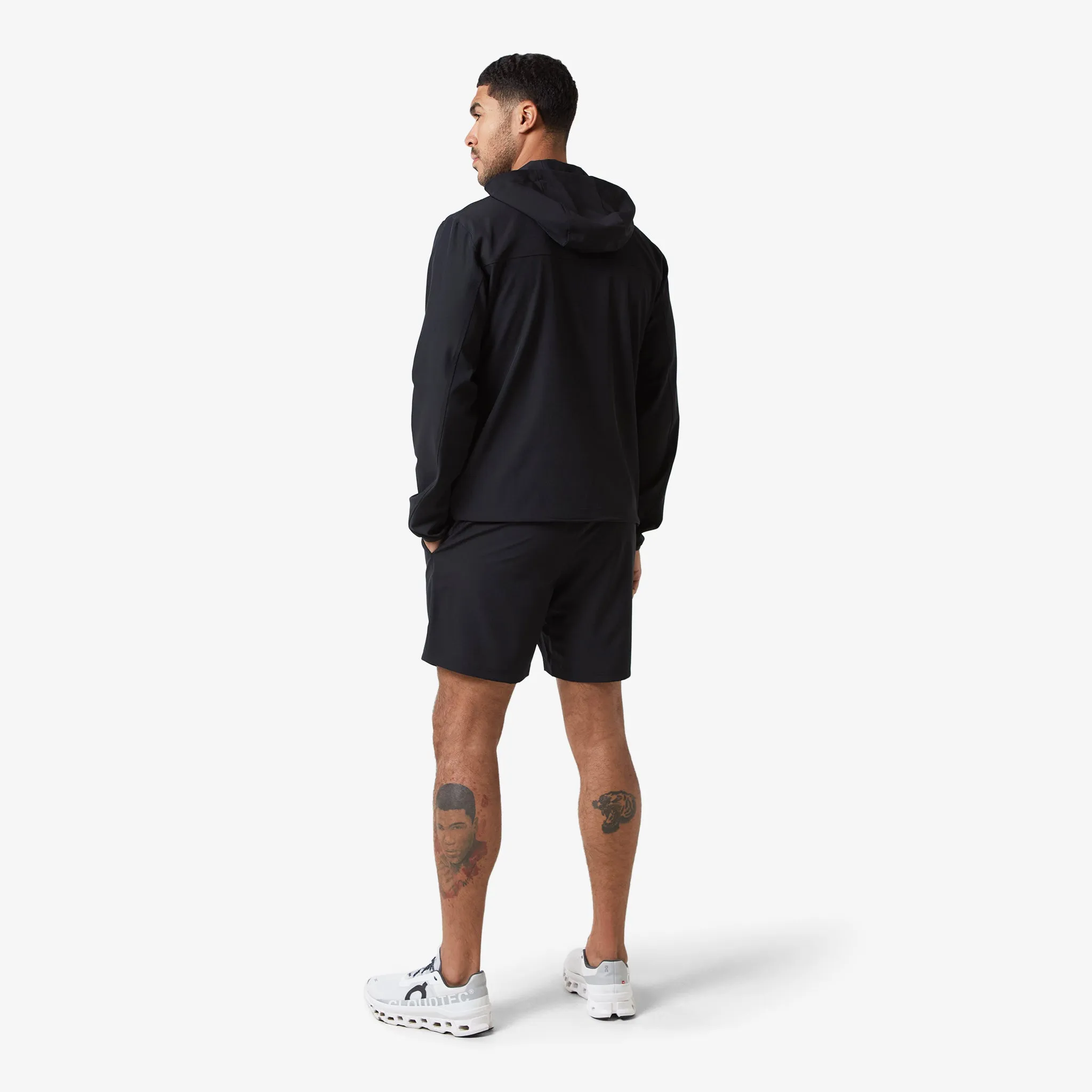 Core Windbreaker Twinset | Black