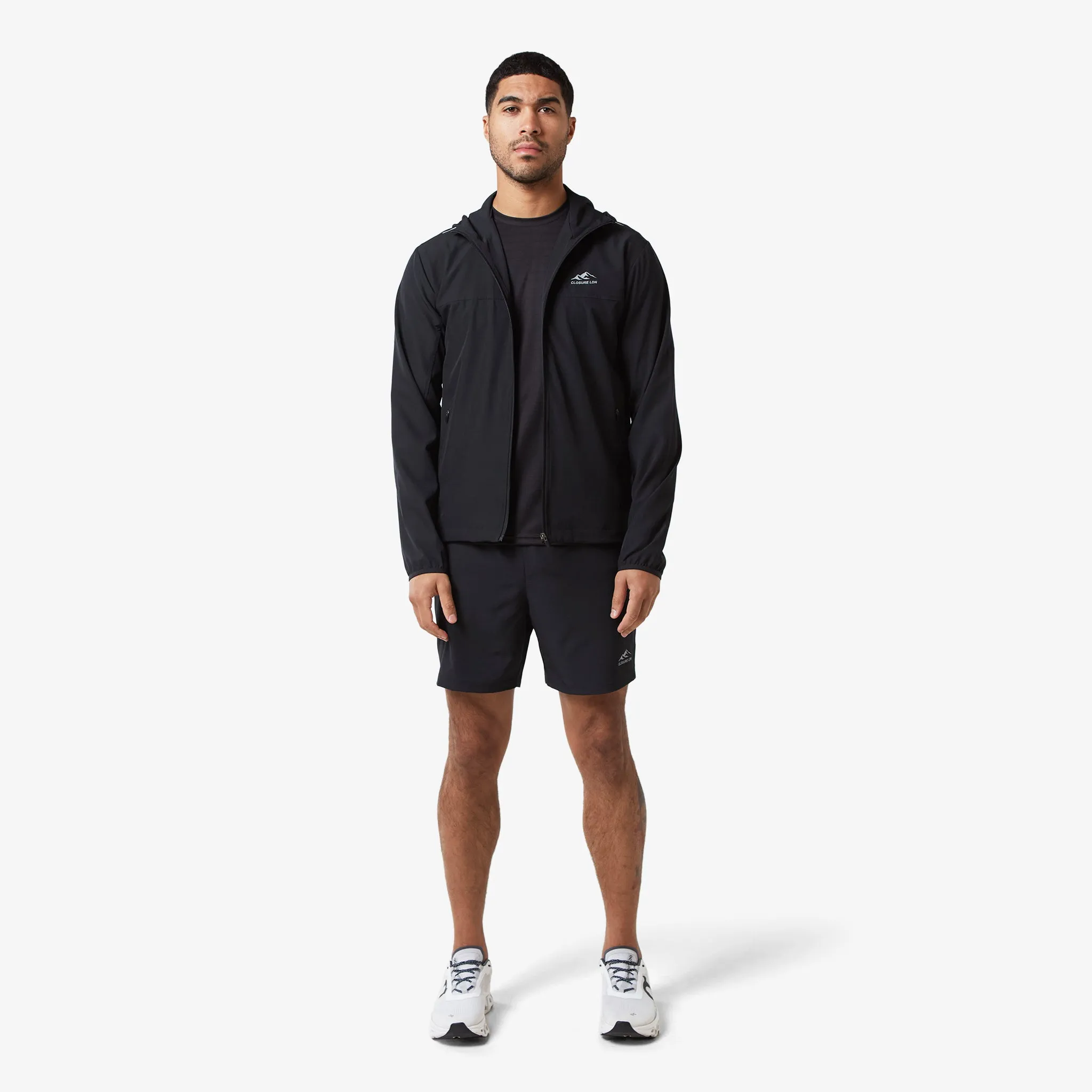 Core Windbreaker Twinset | Black