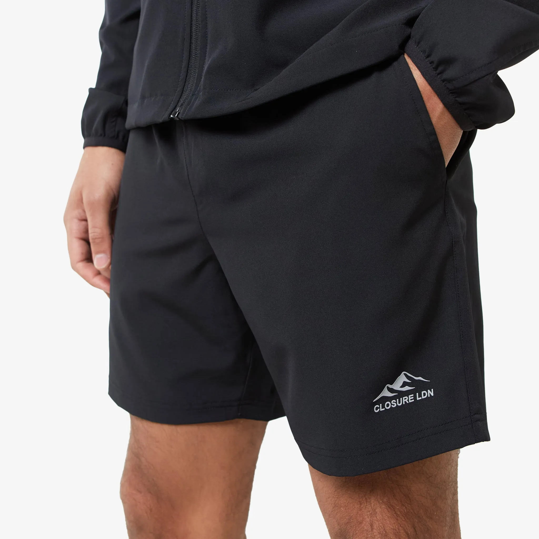 Core Windbreaker Twinset | Black