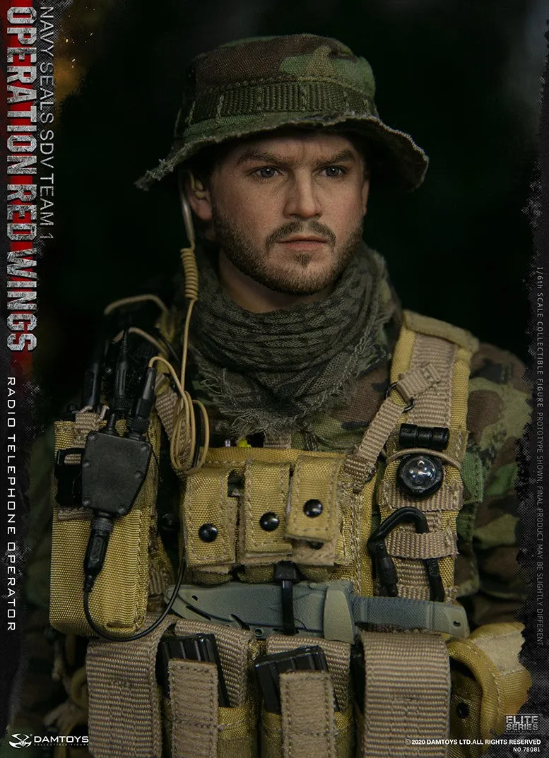 DAM Toys - Operation Red Wings NAVY SEALS SDV Team 1 Radio Telephone Operator