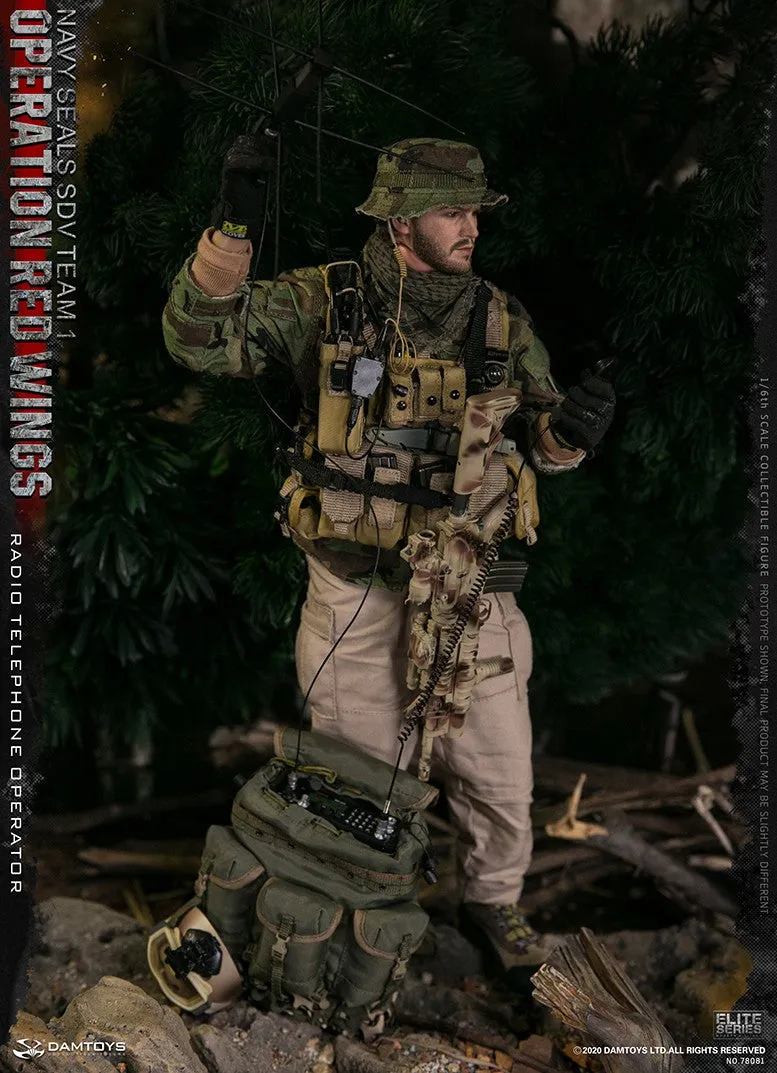 DAM Toys - Operation Red Wings NAVY SEALS SDV Team 1 Radio Telephone Operator
