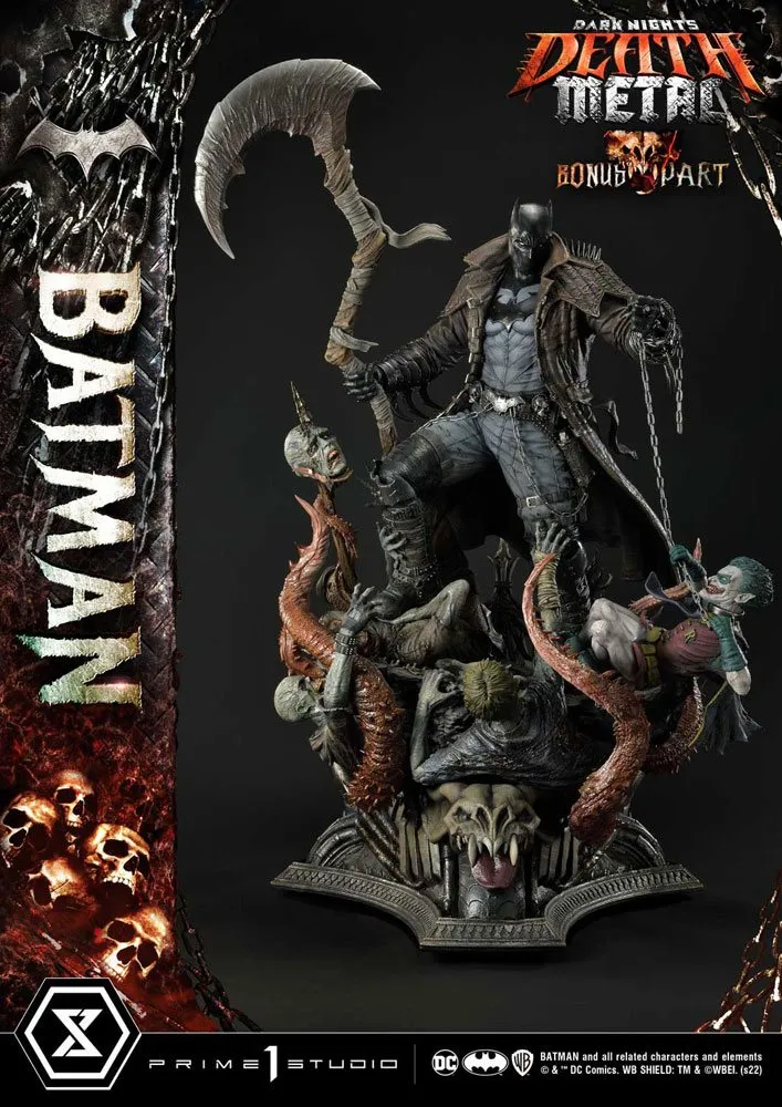 DC Comics - Dark Knights: Metal Statue 1/3 - Death Metal Batman Deluxe Bonus Ver.