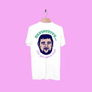 DEFINITIVE TEE.