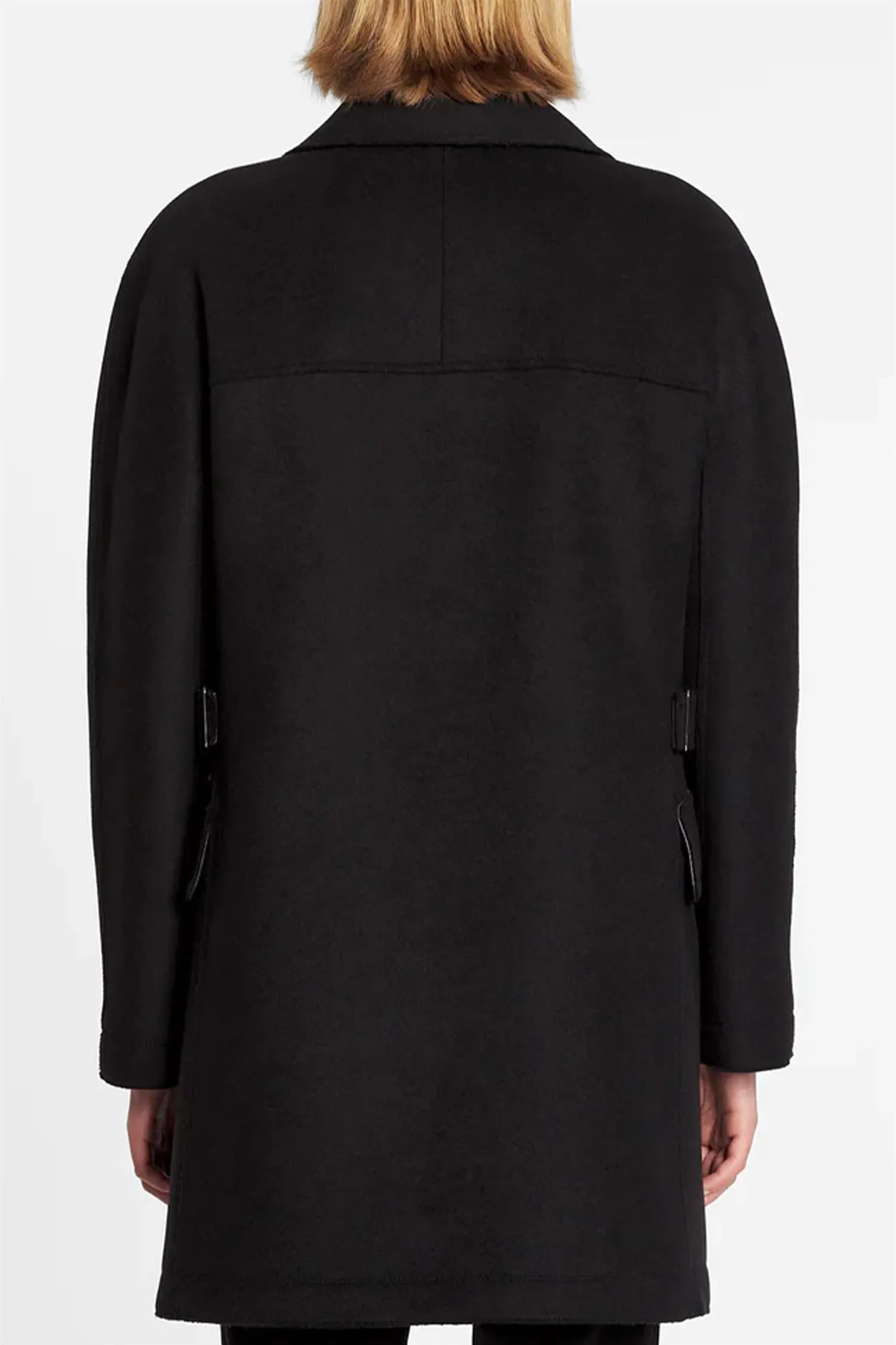 Double Breasted Caban Coat