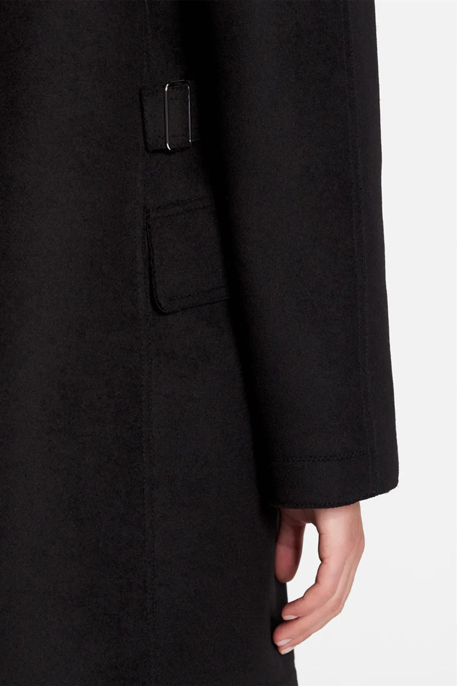Double Breasted Caban Coat