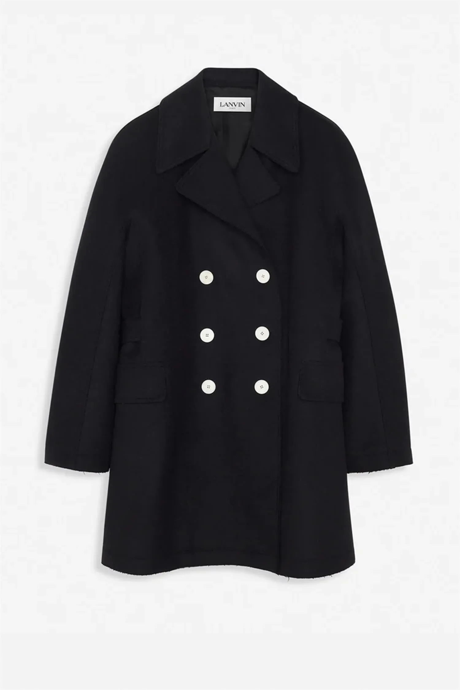 Double Breasted Caban Coat