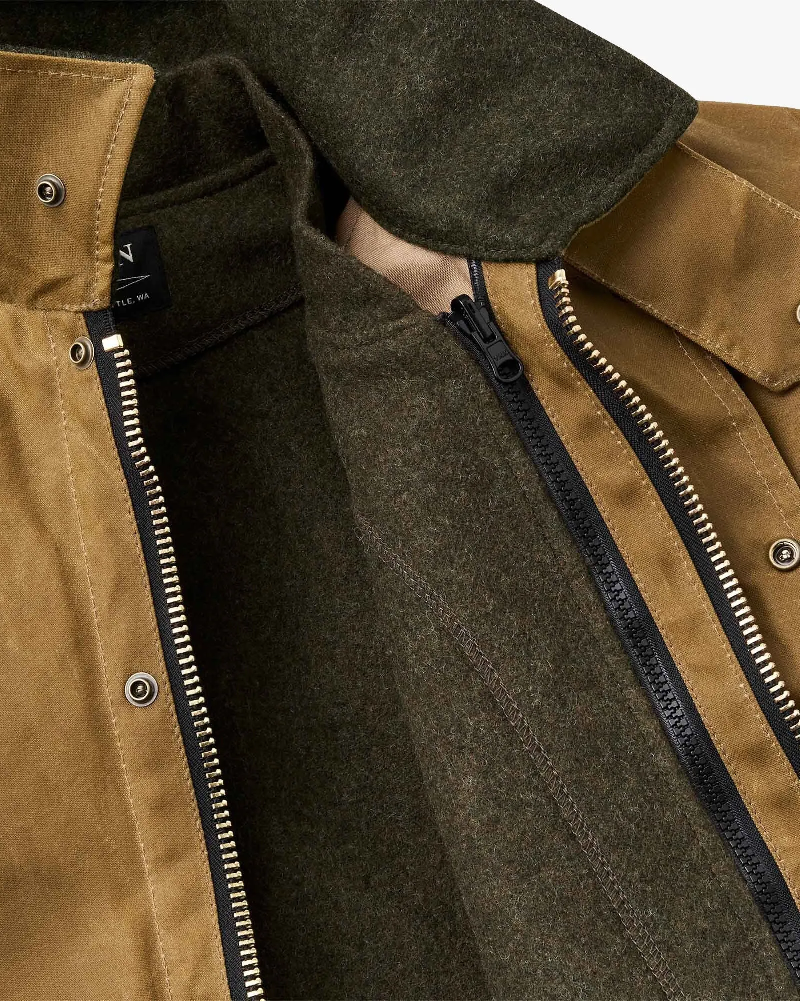 Filson Tin Cloth Field Jacket - Dark Tan