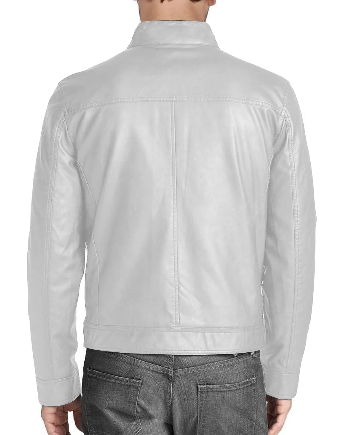 Leather Jackets Hub Mens Genuine Lambskin Leather Jacket (Black, Regal Jacket) - 1501332