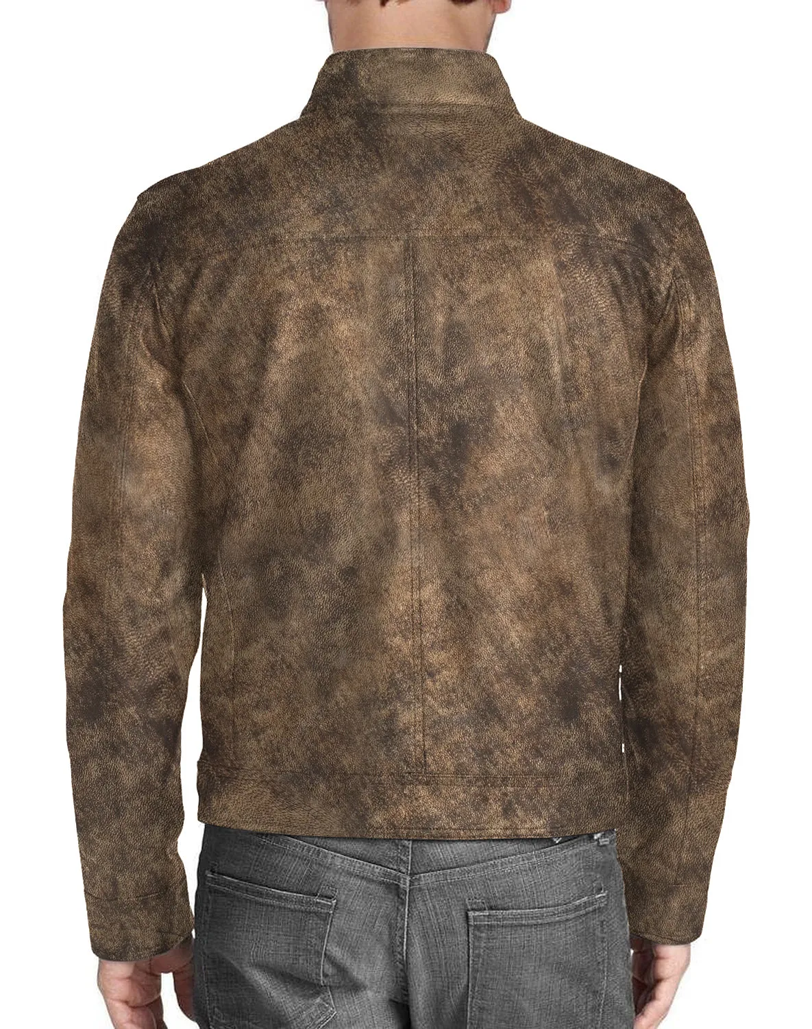 Leather Jackets Hub Mens Genuine Lambskin Leather Jacket (Black, Regal Jacket) - 1501332