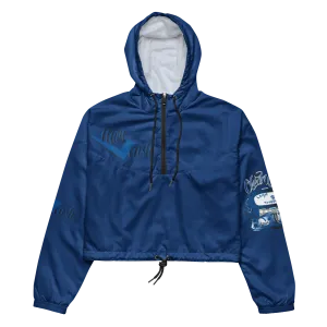 Legit Trappers Check Clean Cash Women’s cropped windbreaker
