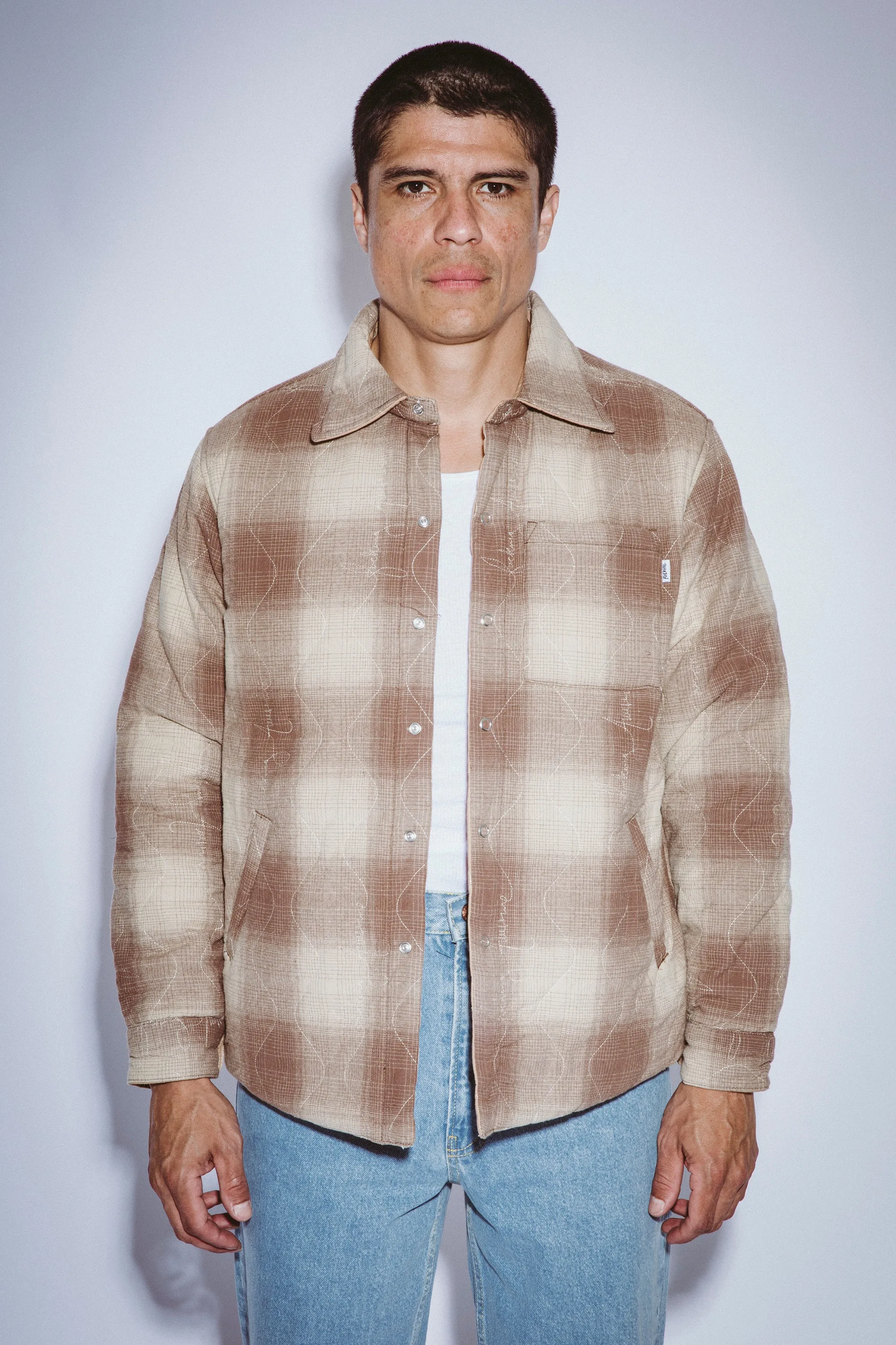 Lightweight Reversible Flannel Jacket