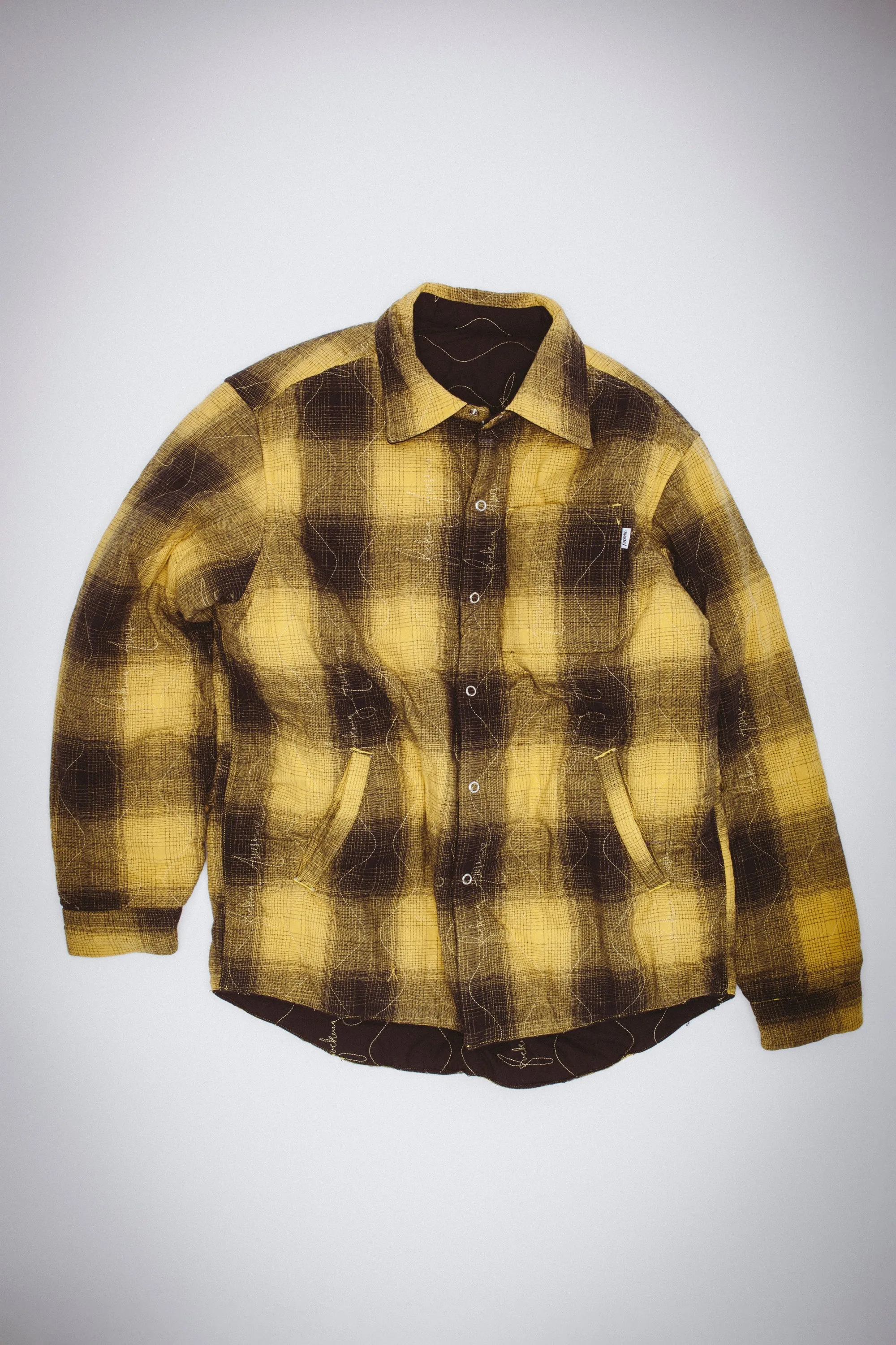 Lightweight Reversible Flannel Jacket
