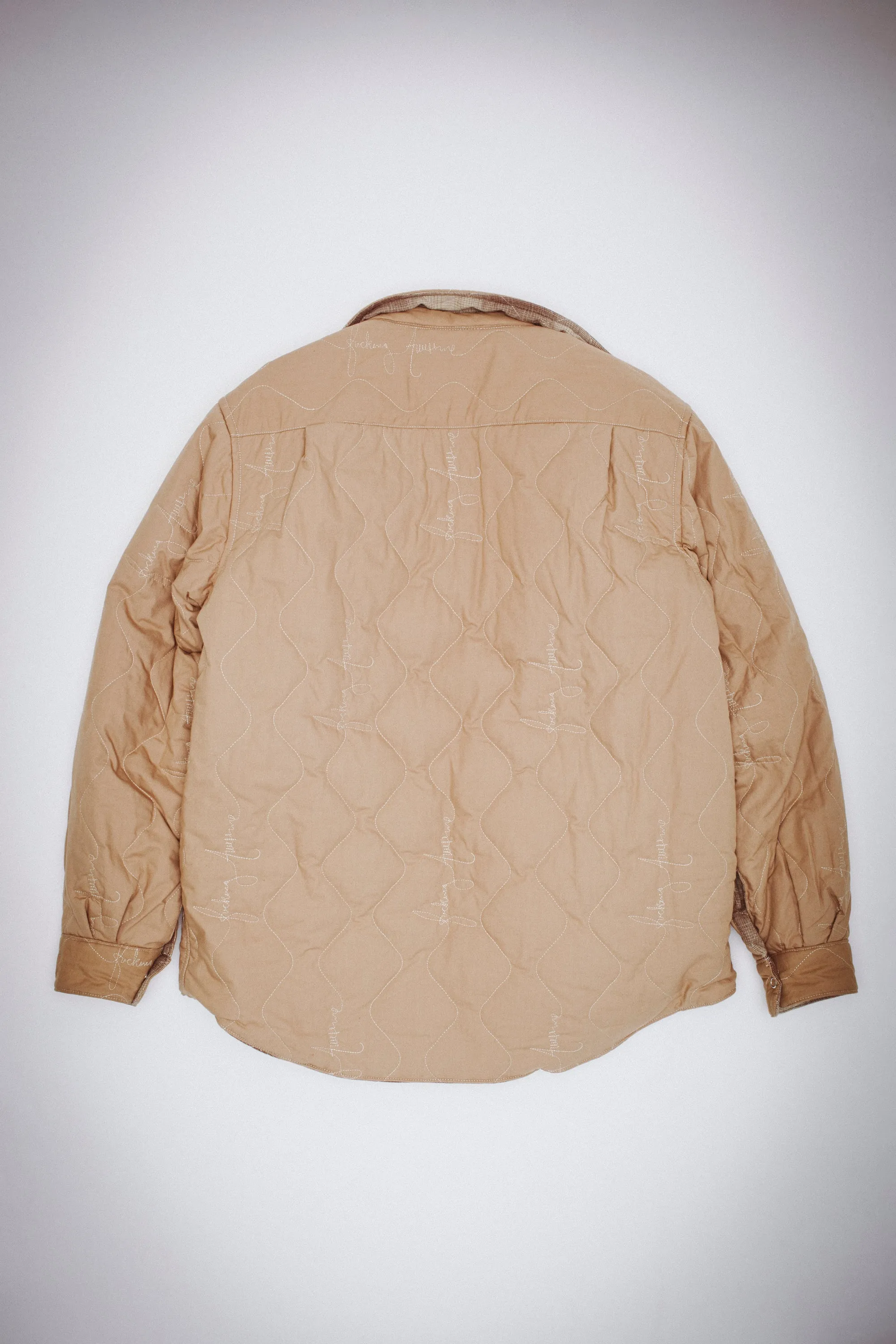 Lightweight Reversible Flannel Jacket