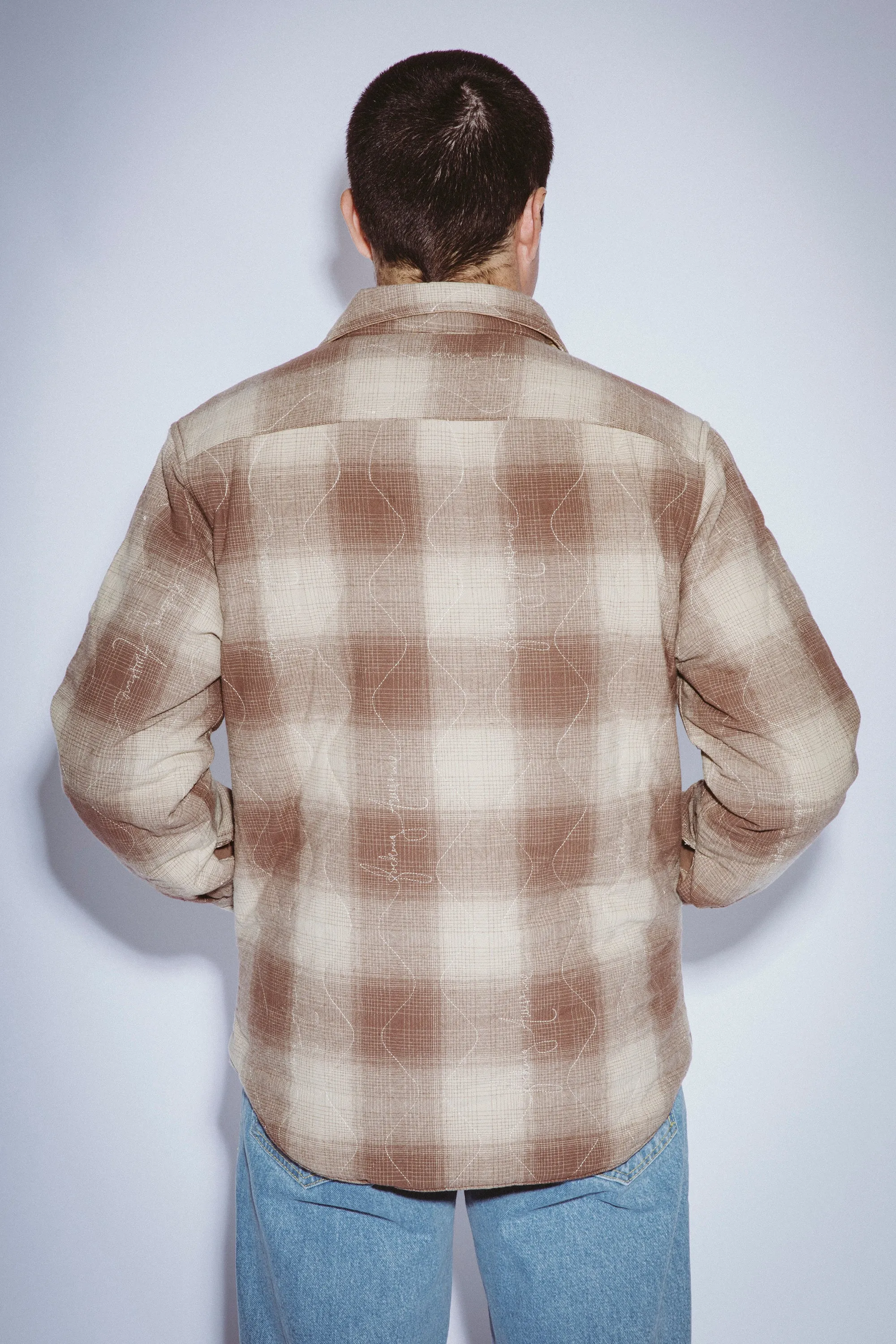 Lightweight Reversible Flannel Jacket