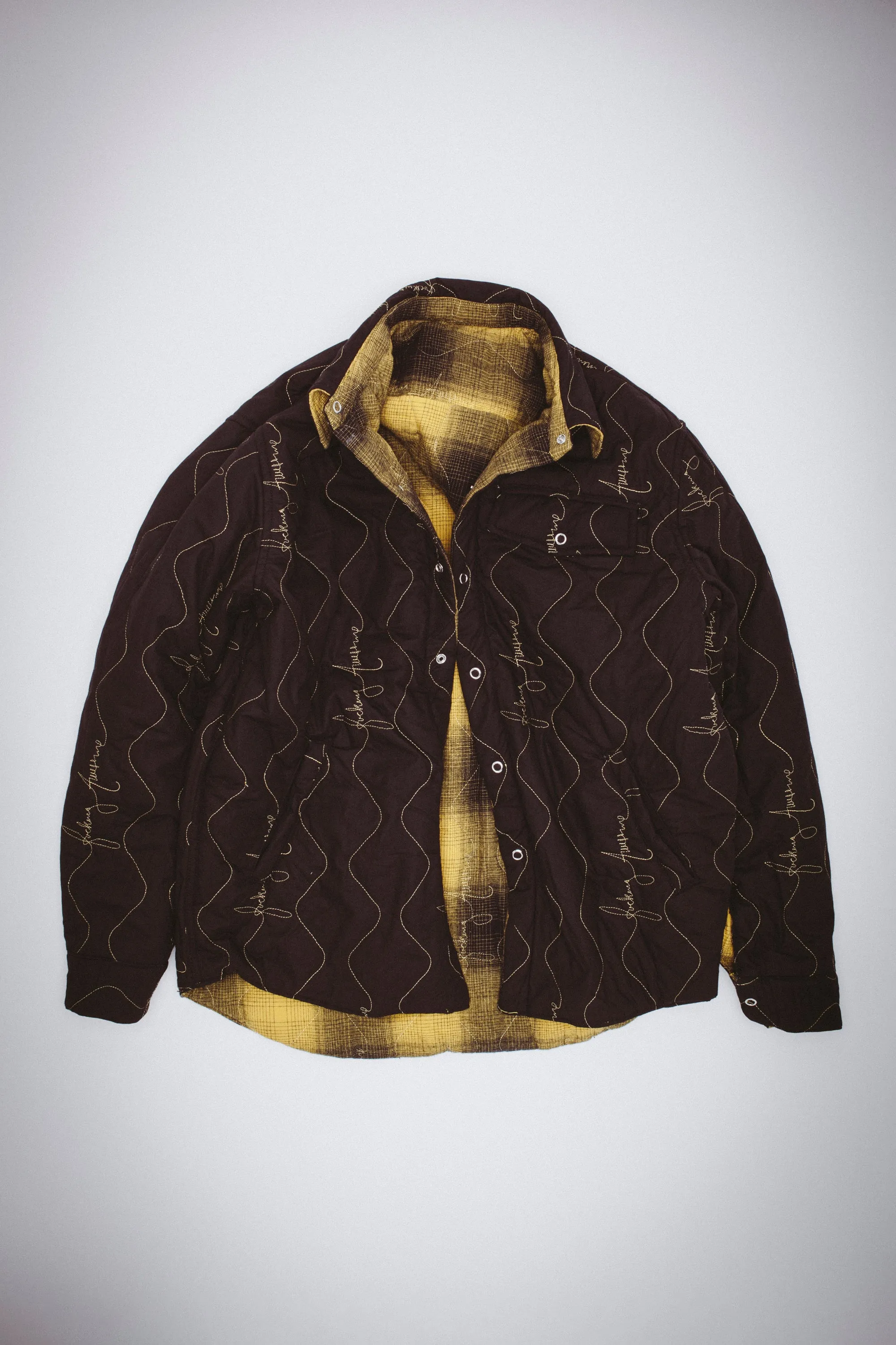 Lightweight Reversible Flannel Jacket