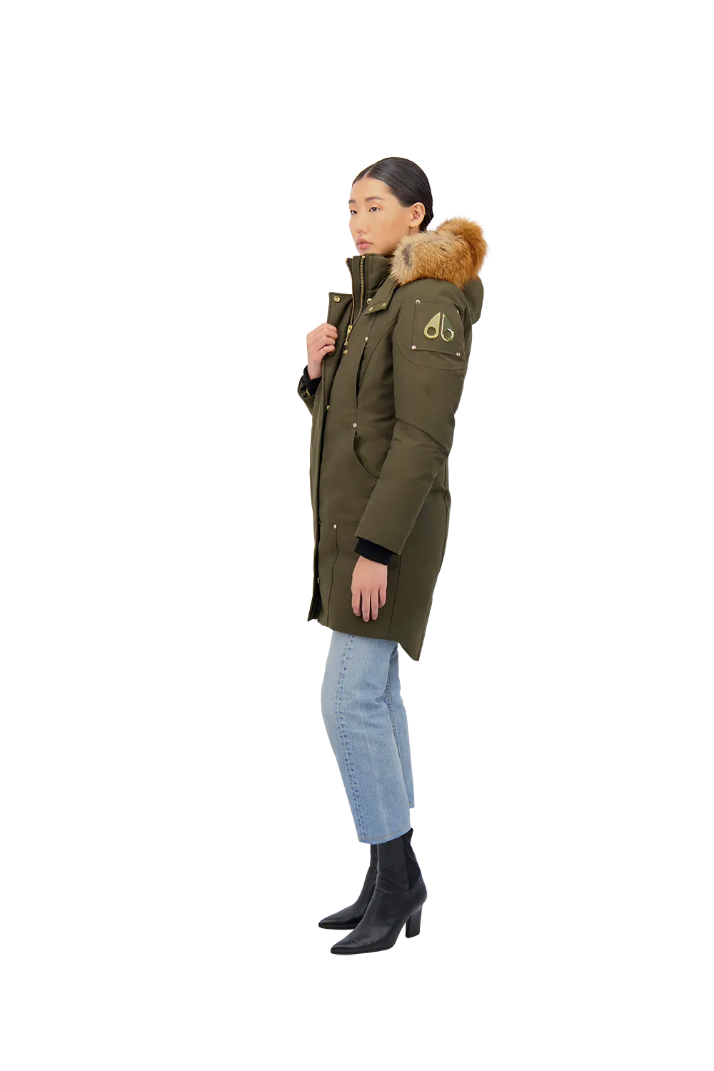 MOOSE KNUCKLES GRAND METIS PARKA Womens Apparel