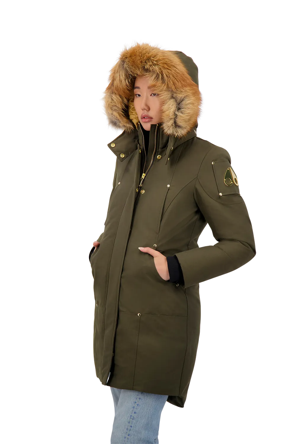 MOOSE KNUCKLES GRAND METIS PARKA Womens Apparel