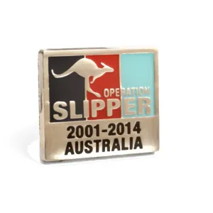 Operation Slipper Australia Lapel Pin