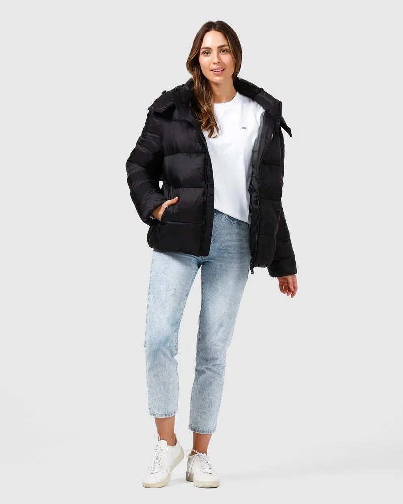 Ortc MENS PUFFER JACKET - BLACK