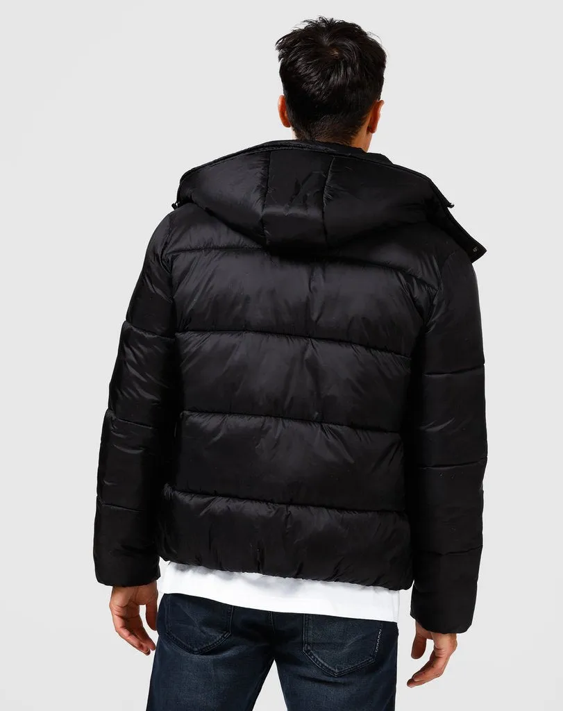 Ortc MENS PUFFER JACKET - BLACK