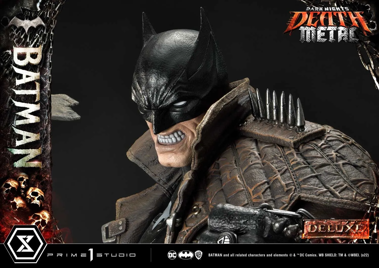 [Pre-Order] PRIME1 STUDIO - MMDCMT-09DXS: DEATH METAL BATMAN (DARK NIGHTS: METAL) DELUXE BONUS VERSION