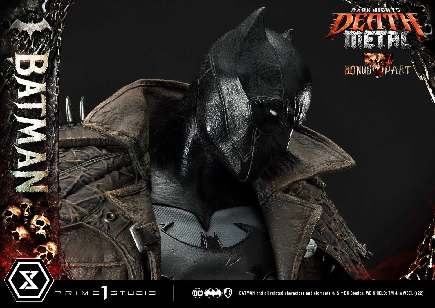 [Pre-Order] PRIME1 STUDIO - MMDCMT-09DXS: DEATH METAL BATMAN (DARK NIGHTS: METAL) DELUXE BONUS VERSION