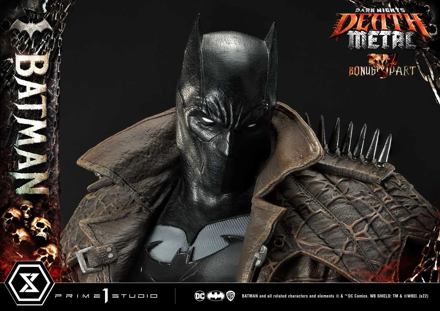 [Pre-Order] PRIME1 STUDIO - MMDCMT-09DXS: DEATH METAL BATMAN (DARK NIGHTS: METAL) DELUXE BONUS VERSION