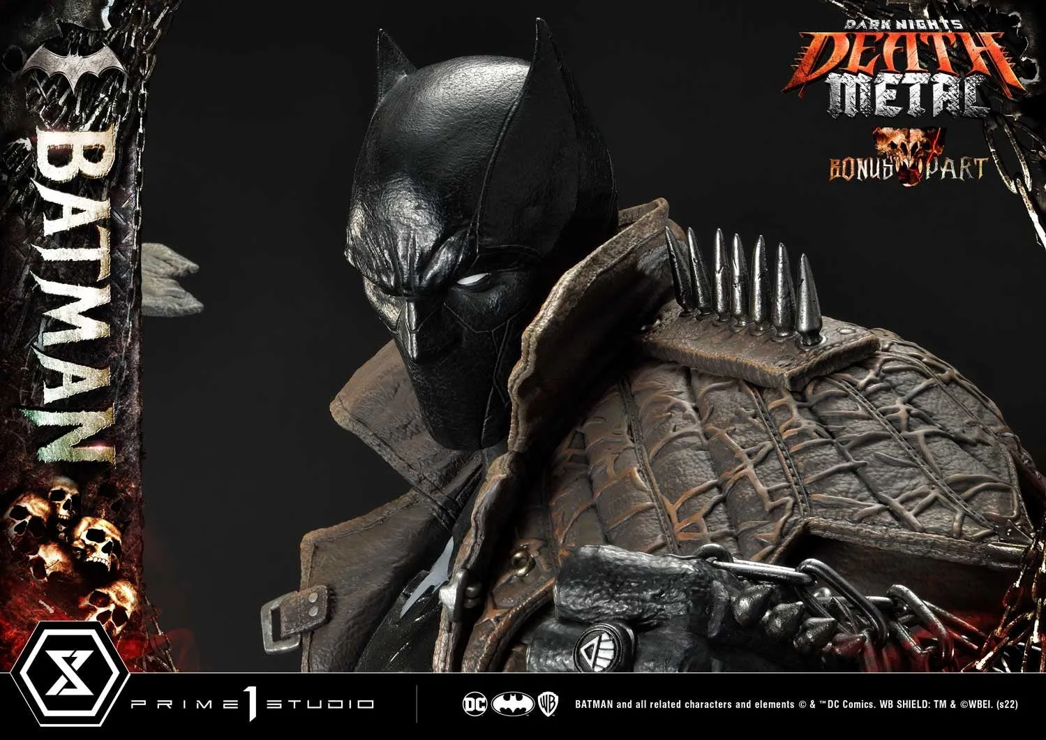 [Pre-Order] PRIME1 STUDIO - MMDCMT-09DXS: DEATH METAL BATMAN (DARK NIGHTS: METAL) DELUXE BONUS VERSION
