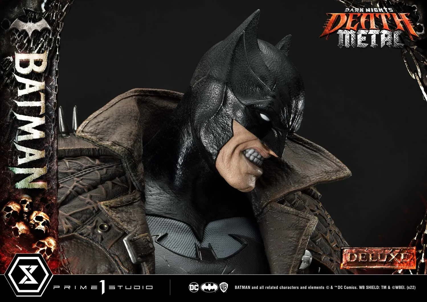 [Pre-Order] PRIME1 STUDIO - MMDCMT-09DXS: DEATH METAL BATMAN (DARK NIGHTS: METAL) DELUXE BONUS VERSION