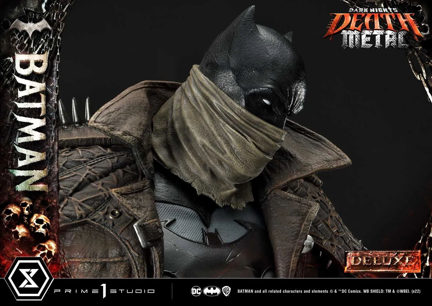 [Pre-Order] PRIME1 STUDIO - MMDCMT-09DXS: DEATH METAL BATMAN (DARK NIGHTS: METAL) DELUXE BONUS VERSION