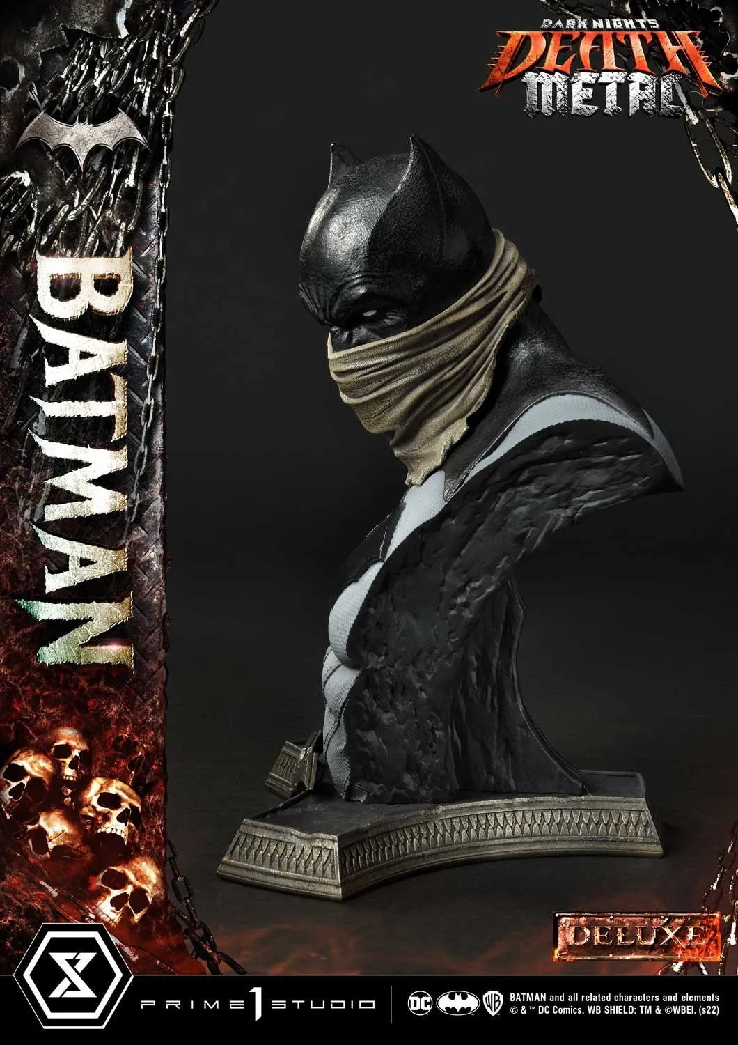 [Pre-Order] PRIME1 STUDIO - MMDCMT-09DXS: DEATH METAL BATMAN (DARK NIGHTS: METAL) DELUXE BONUS VERSION