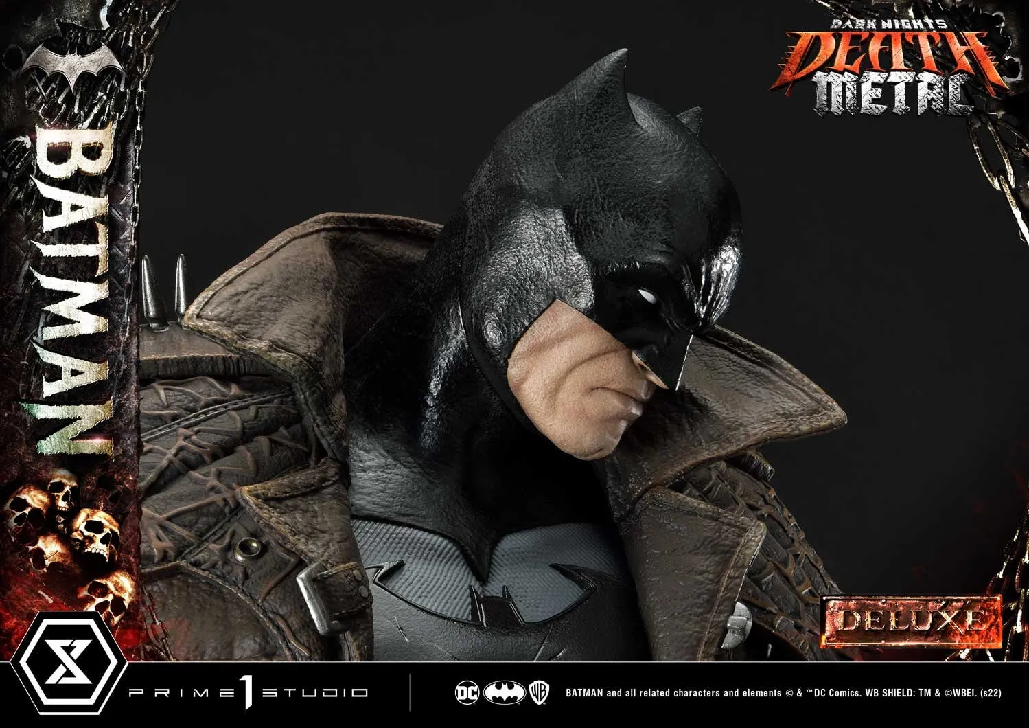 [Pre-Order] PRIME1 STUDIO - MMDCMT-09DXS: DEATH METAL BATMAN (DARK NIGHTS: METAL) DELUXE BONUS VERSION