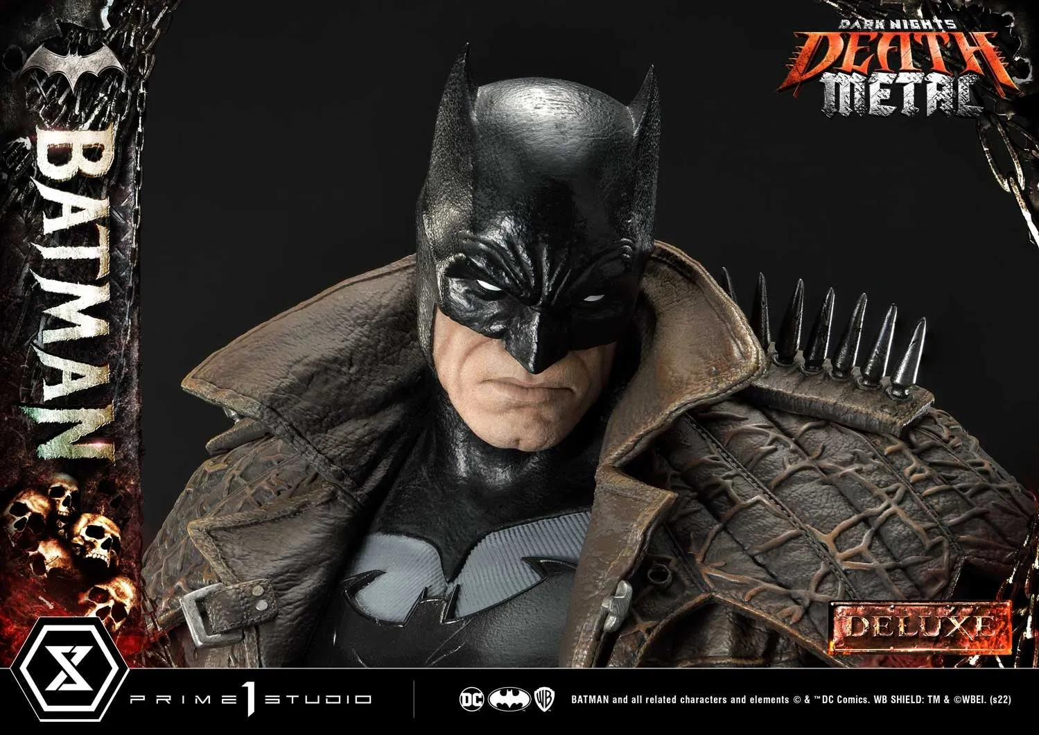 [Pre-Order] PRIME1 STUDIO - MMDCMT-09DXS: DEATH METAL BATMAN (DARK NIGHTS: METAL) DELUXE BONUS VERSION