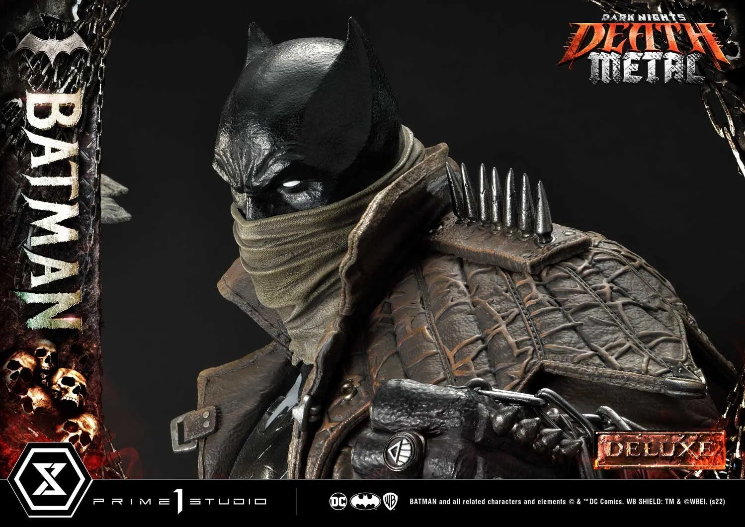 [Pre-Order] PRIME1 STUDIO - MMDCMT-09DXS: DEATH METAL BATMAN (DARK NIGHTS: METAL) DELUXE BONUS VERSION