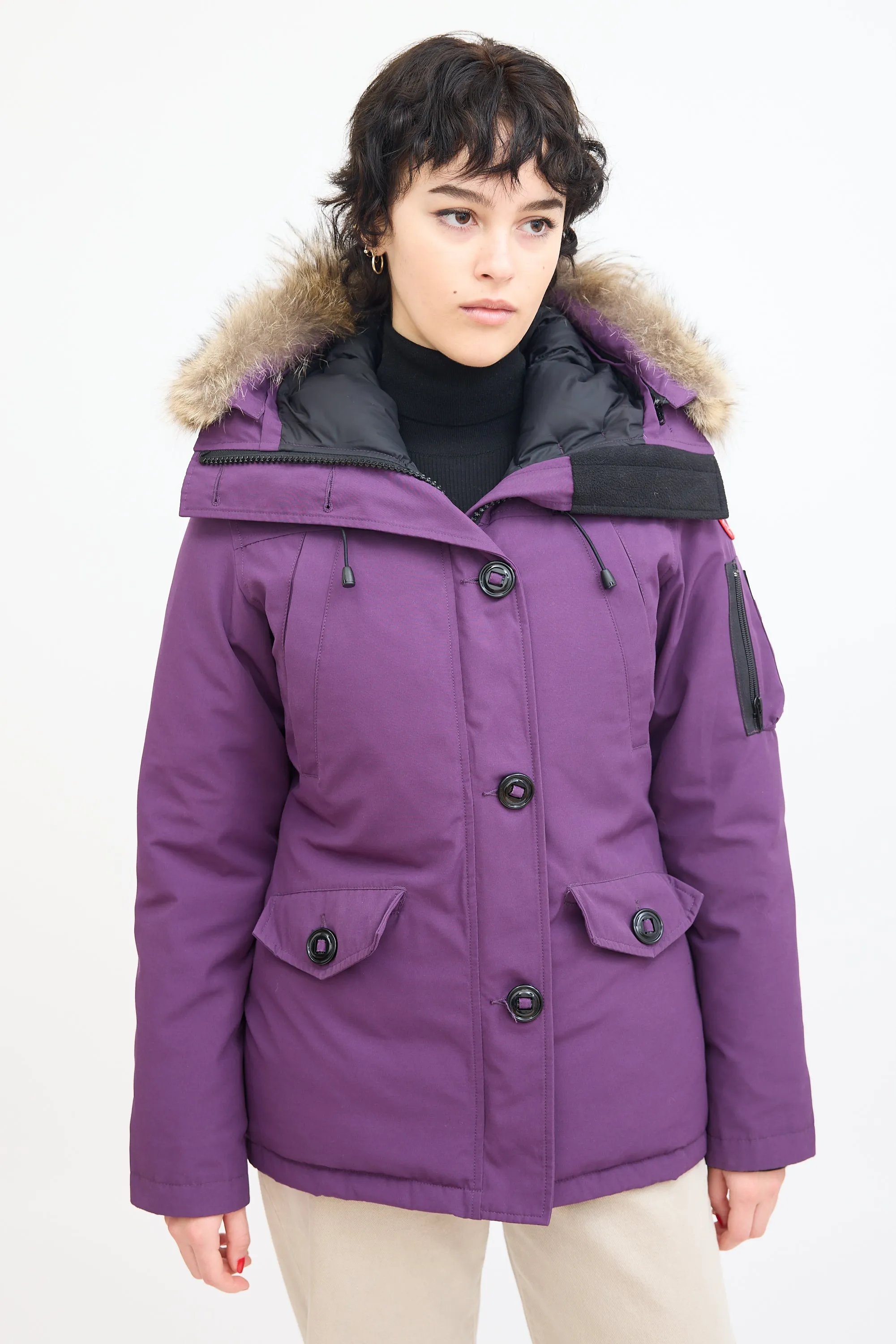 Purple Montebello Heritage Down Parka