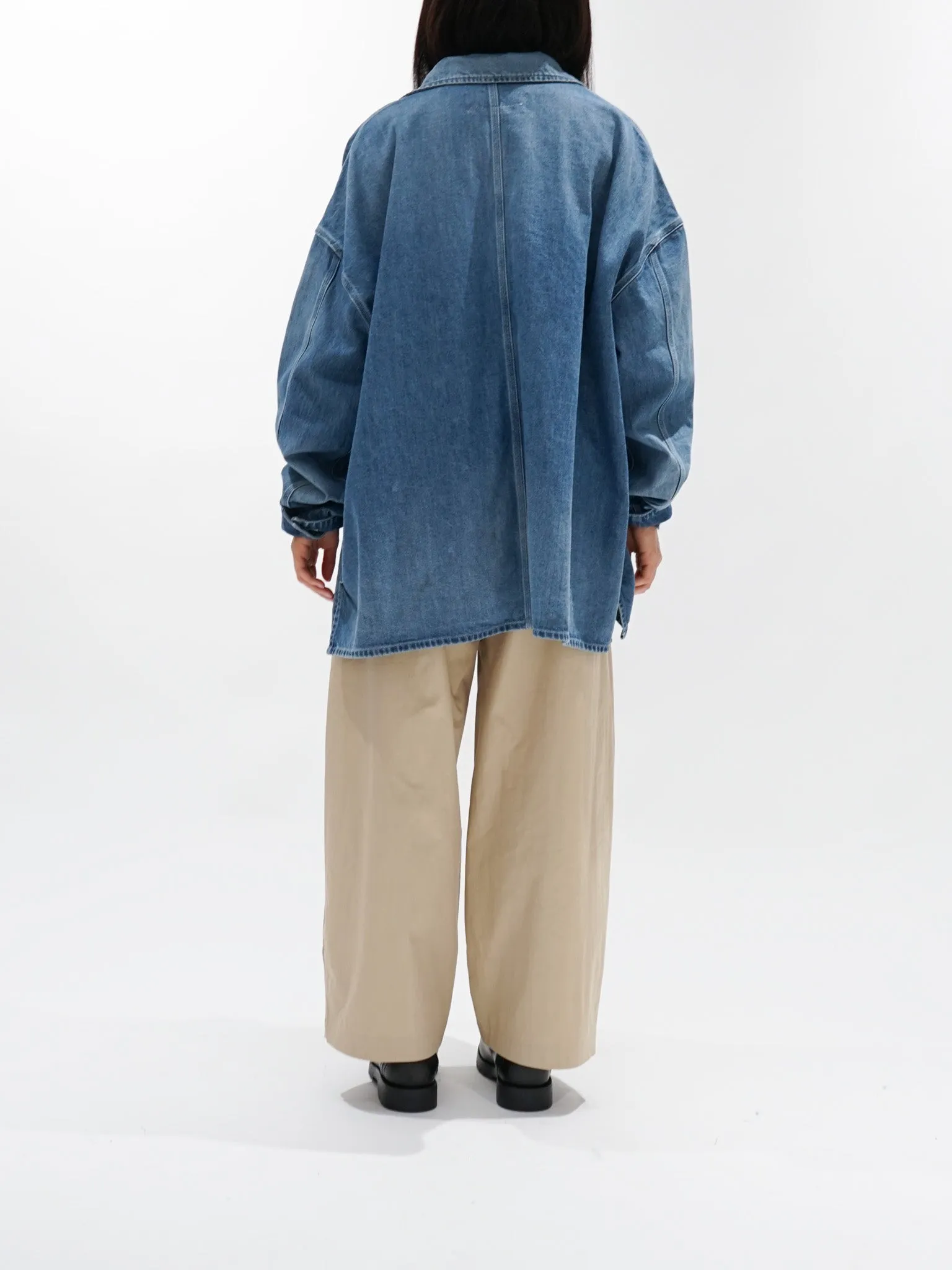 Relaxed Work Jacket - Indigo